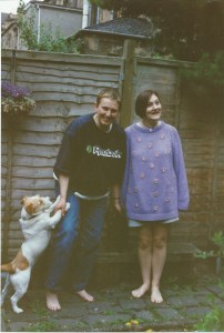 Cait  and Nancy 1993 Glasgow