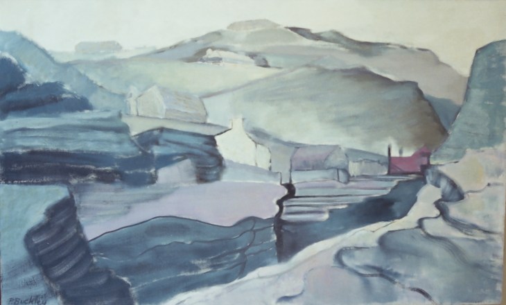 Cornish landscape (semi abstract)